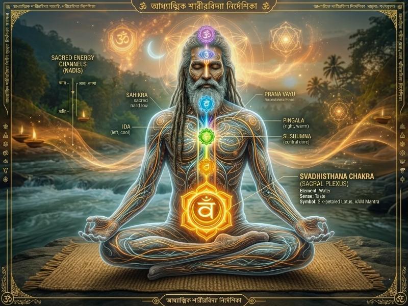 Svadhisthana Chakra - স্বাধিষ্ঠান চক্র কোথায় থাকে 