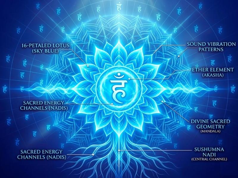 Vishuddha Chakra কেন একে Throat Chakra বলা হয়?
