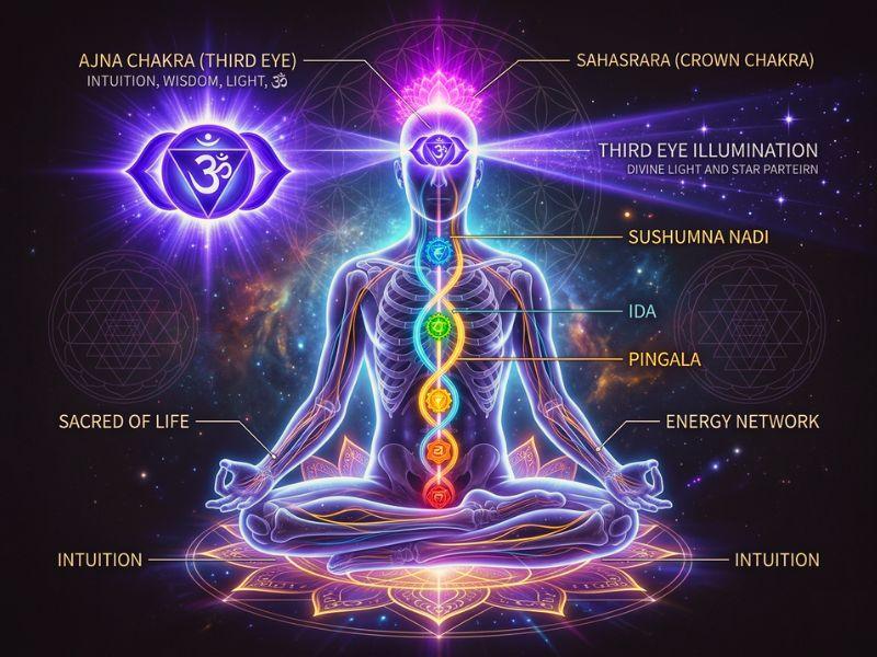 Ajna Chakra: কুণ্ডলিনী শক্তি