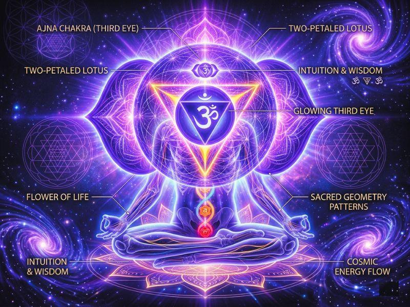 Ajna Chakra: আজ্ঞা চক্রের প্রতীক