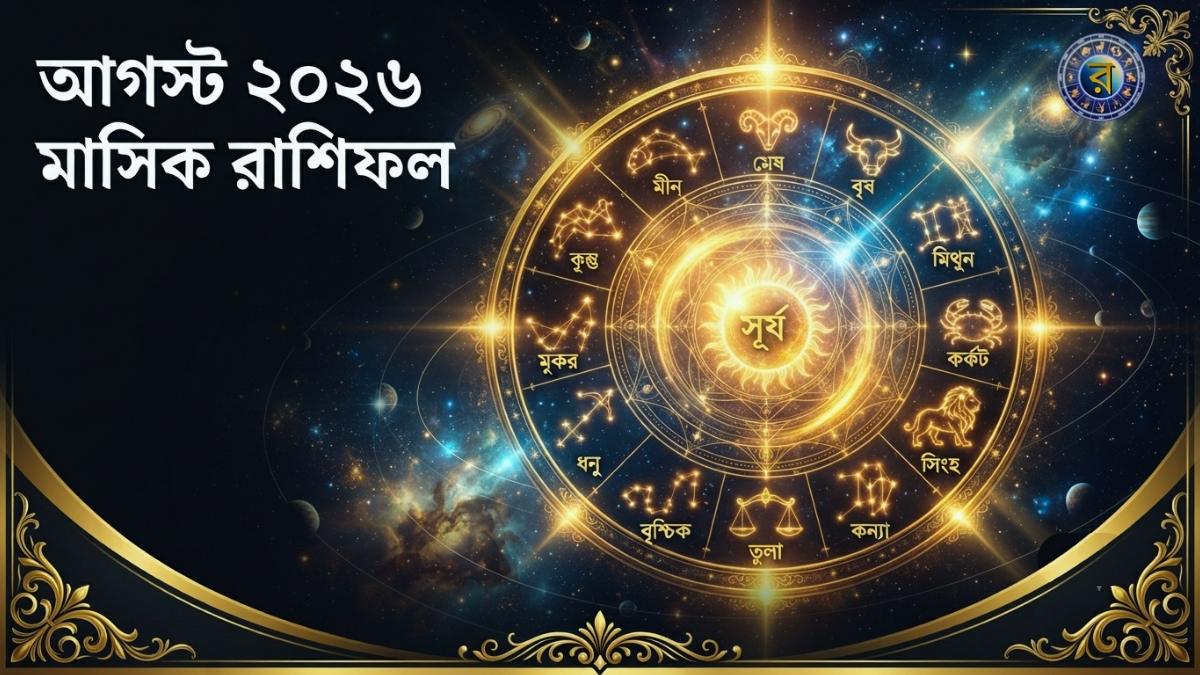 আগস্ট মাসিক রাশিফল ২০২৬